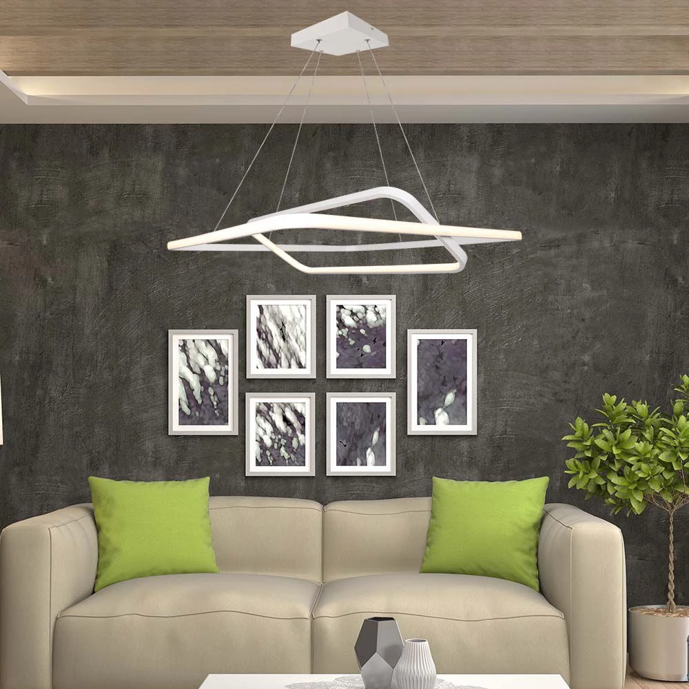 48W LED Metalloftlampe, Loftlamper hos HomeNordic