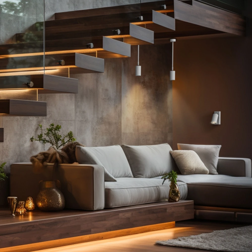 GU10 loftspot på arm, Spots hos HomeNordic