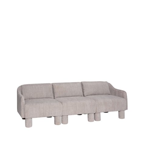 HÜBSCH ELEGANCE SOFA LYSEGRÅ, produktbillede 4 af 4, Sofaer hos HomeNordic