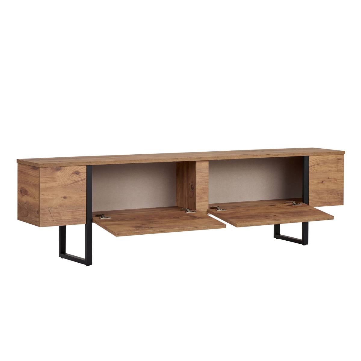 FUNZI LIVING Onera TV-bord, m. 2 låger, produktbillede 4 af 8, TV-borde hos HomeNordic