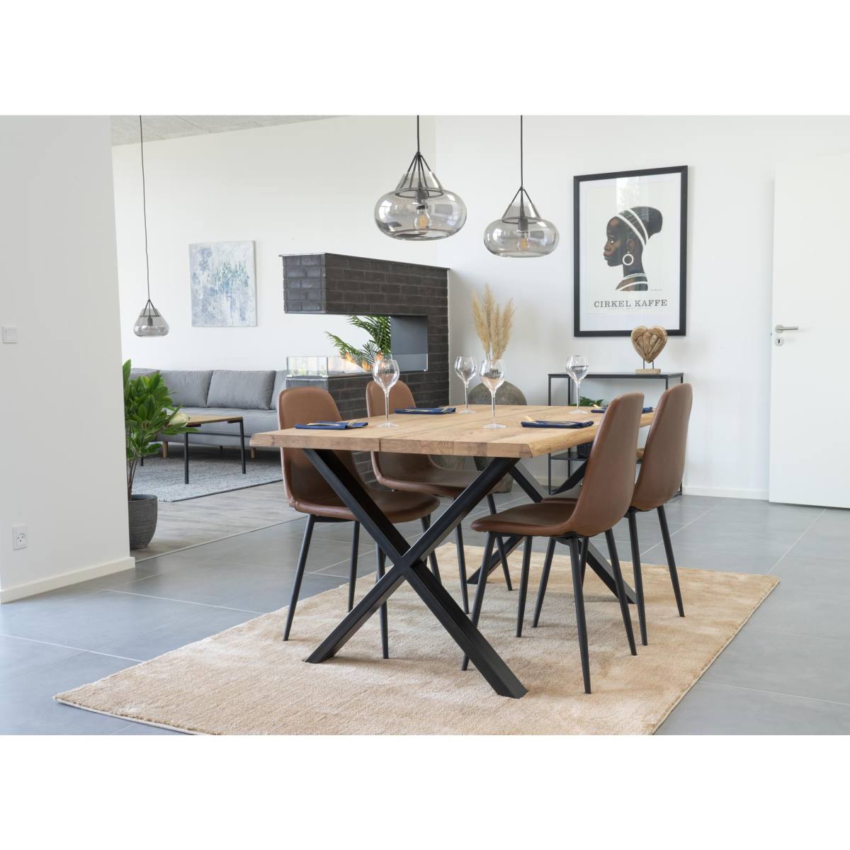 HOUSE NORDIC Toulon spisebord, produktbillede 5 af 6, Spiseborde hos HomeNordic
