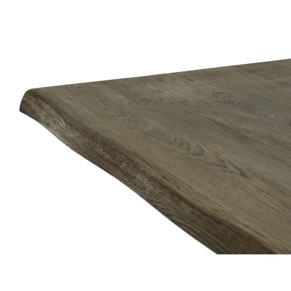 Atlantic spisebord med bølget kant 40 mm, m. udtræk, produktbillede 2 af 4, Spiseborde hos HomeNordic