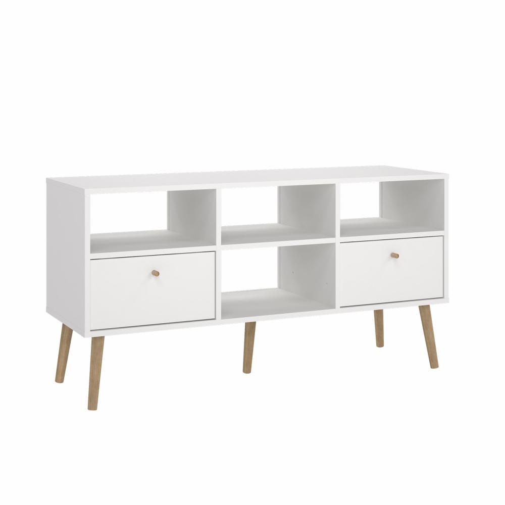 Esbjerg TV-bord 120 cm bred i hvid, TV-borde hos HomeNordic