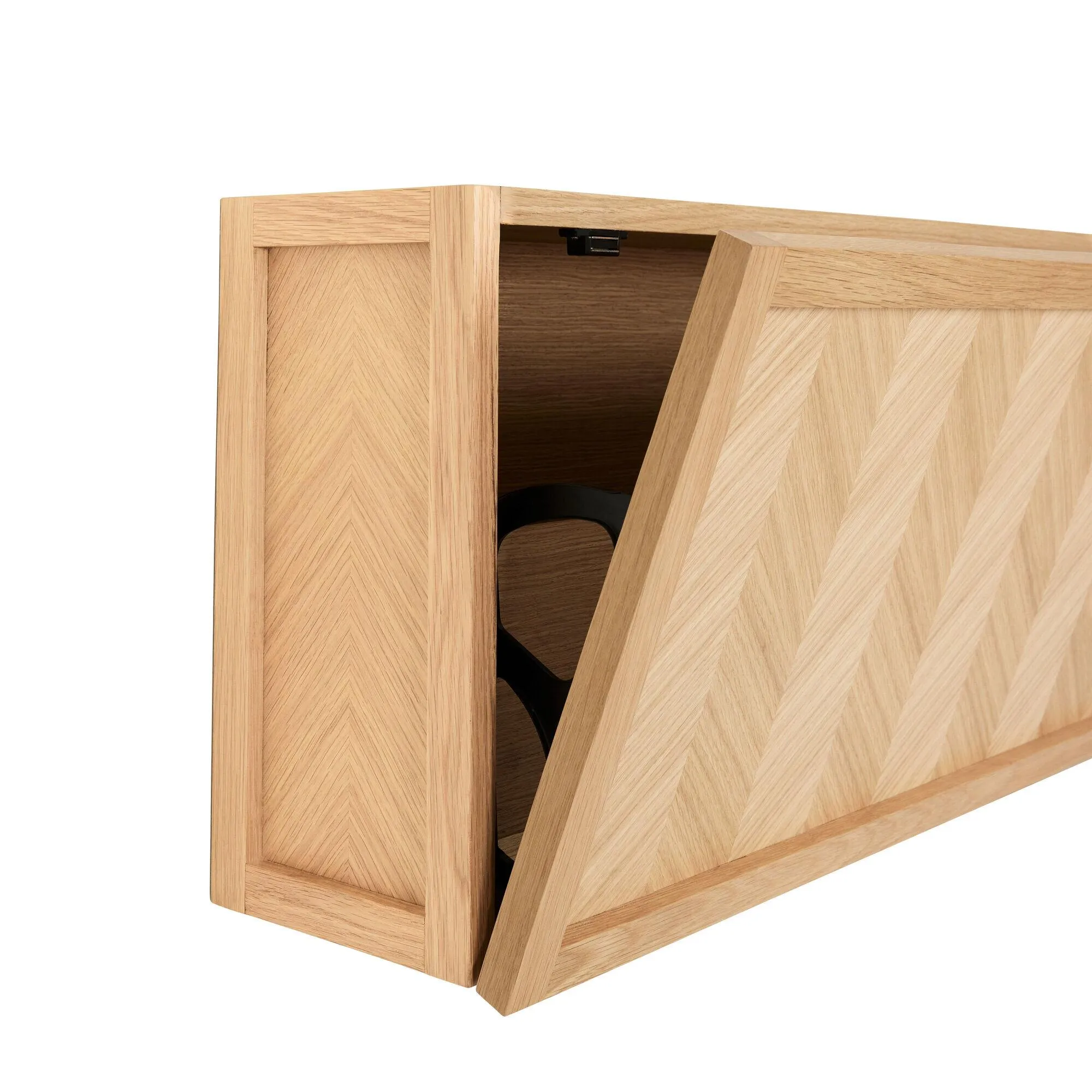 Herringbone Skoskab Stor, produktbillede 2 af 8, Skoskabe hos HomeNordic