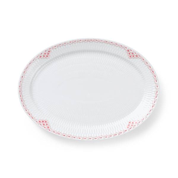 Royal Copenhagen Koral Riflet Blonde Fad, 28 cm, Servering hos HomeNordic