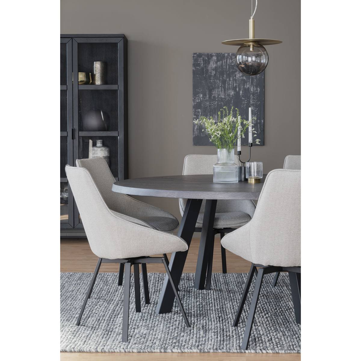 ROWICO Fred rundt spisebord, produktbillede 8 af 9, Spiseborde hos HomeNordic