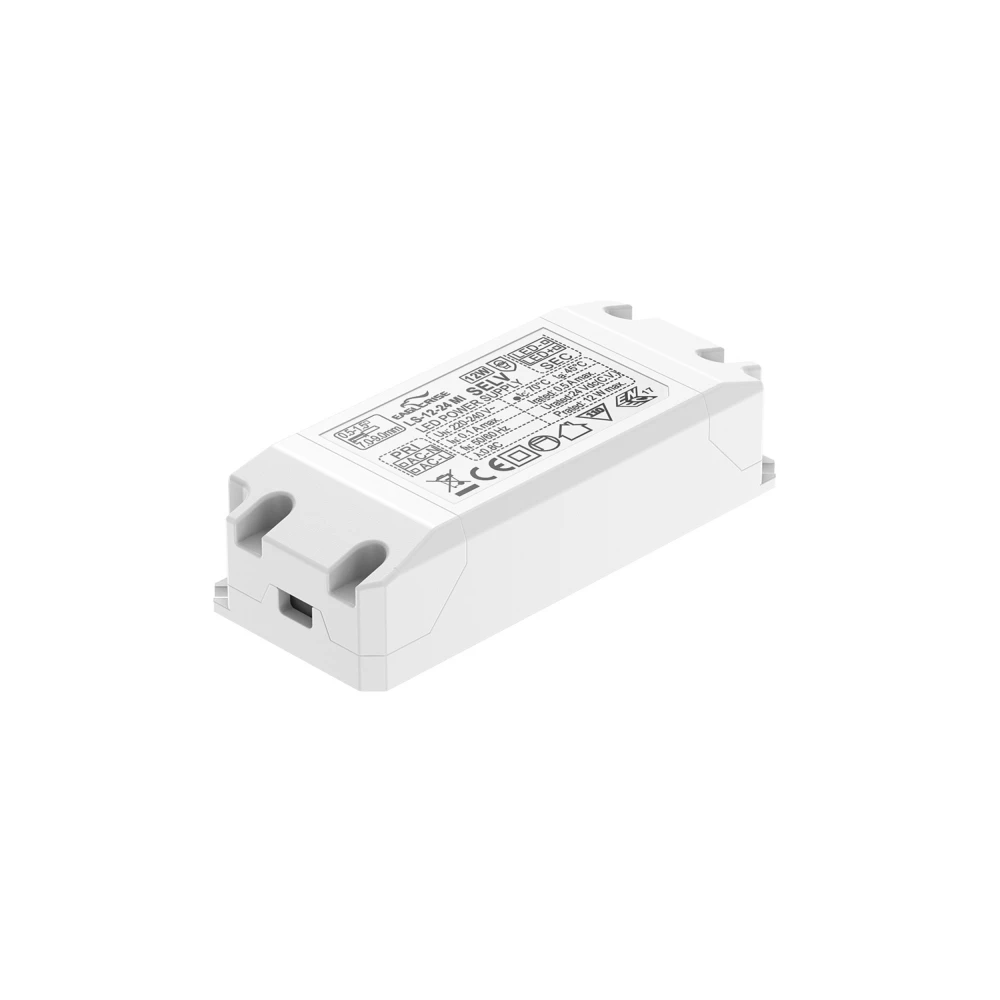 Eaglerise 12W / 24V DC strømforsyning, Strømforsyninger hos HomeNordic