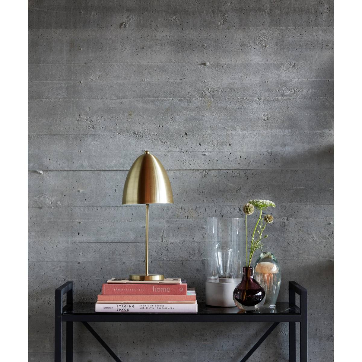 Cap - Bordlampe i messing, produktbillede 2 af 2, Bordlamper hos HomeNordic