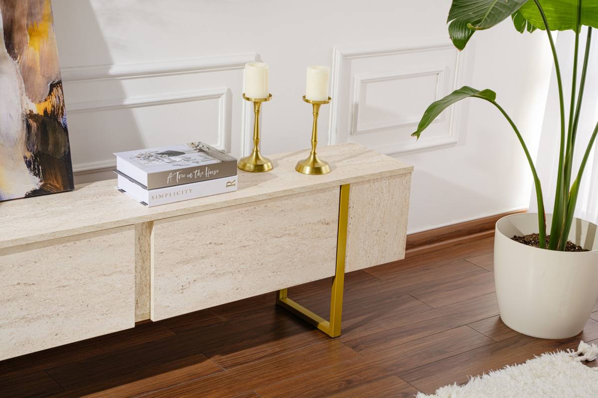 NORDVÄRK Serenity TV-bord, m. 2 låger, produktbillede 6 af 11, TV-borde hos HomeNordic