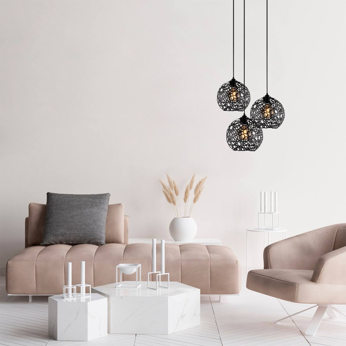 LUMI Foggia loftlampe, produktbillede 5 af 5, Loftlamper hos HomeNordic