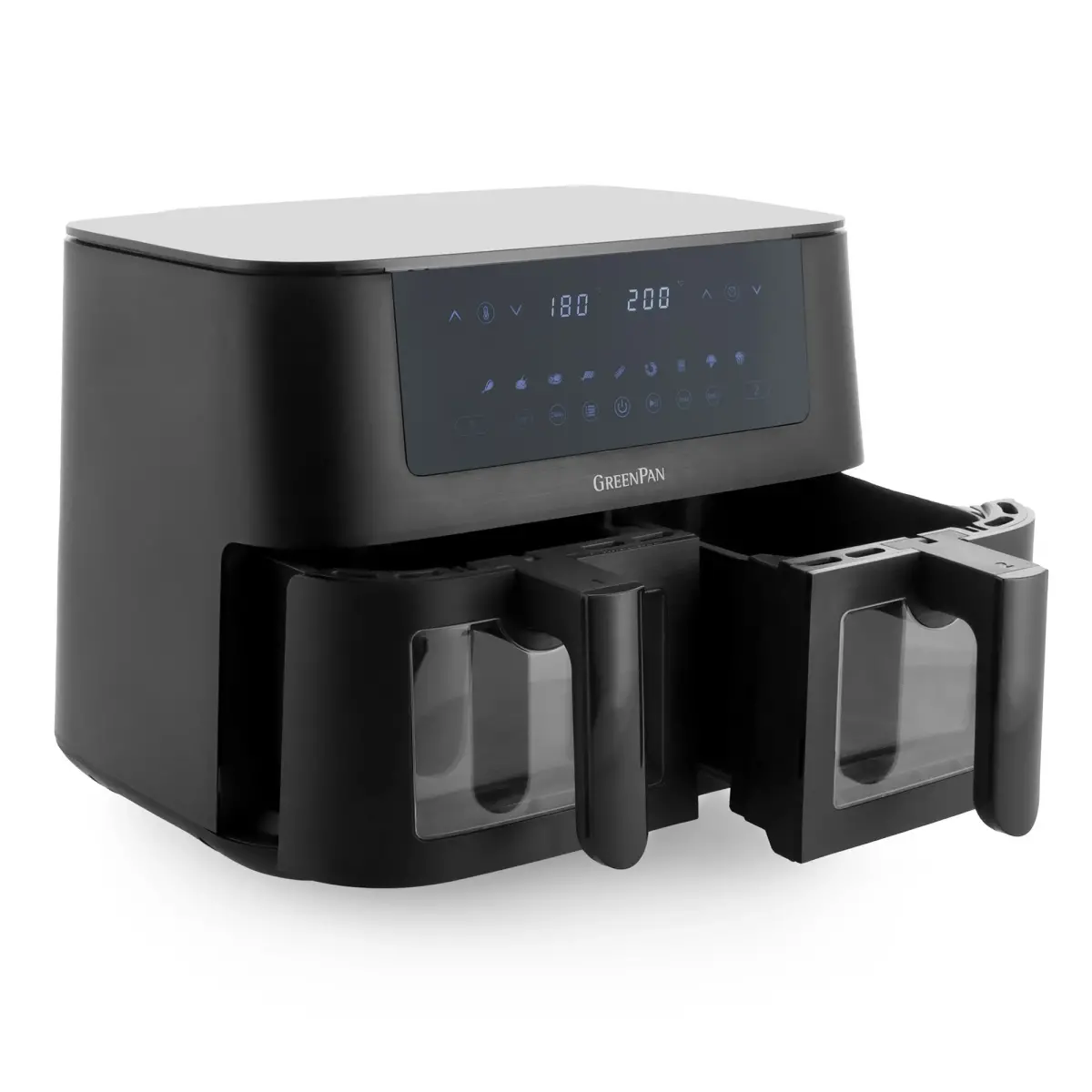 Bistro airfryer 8 liter, 2 kurve, Airfryers hos HomeNordic