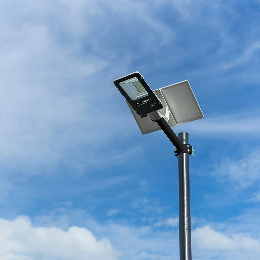 50W Solara LED gadelampe med solcelle, Udendørslamper hos HomeNordic
