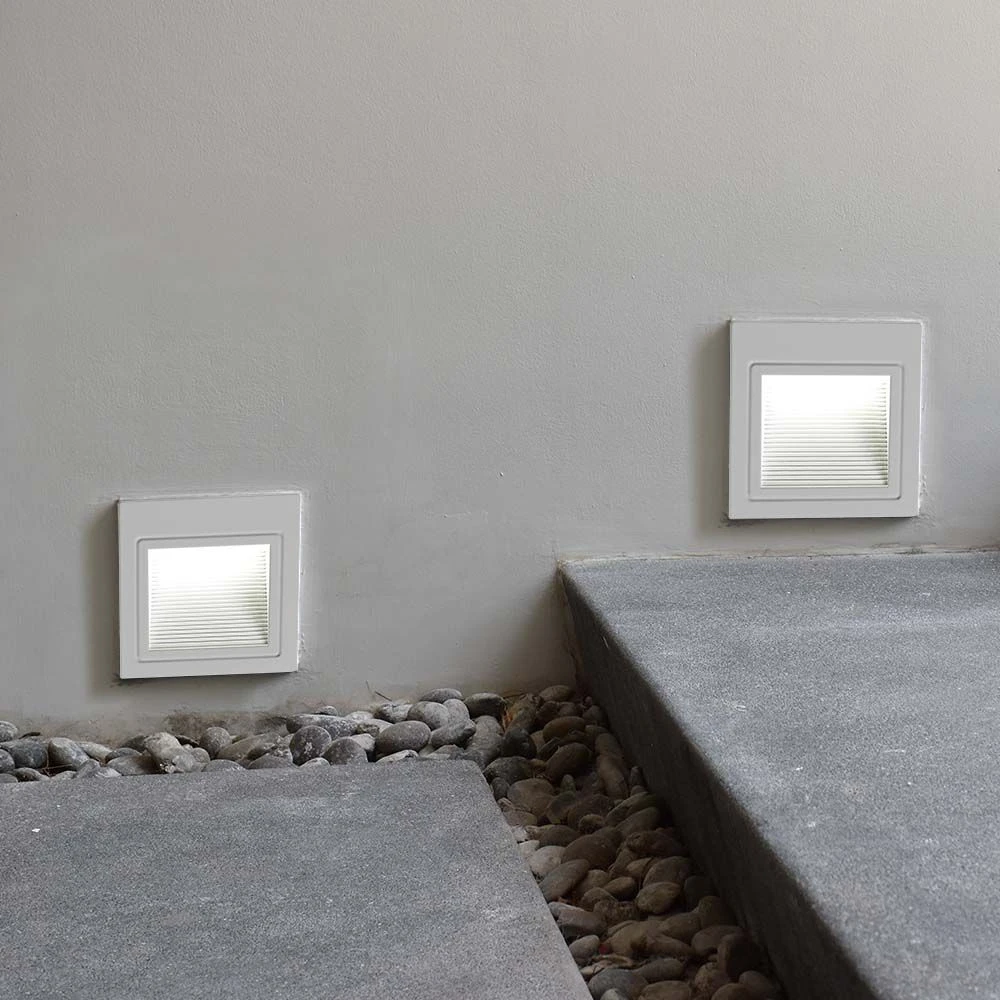 5W hvid LED indbygningsspot til trapper, Spots hos HomeNordic