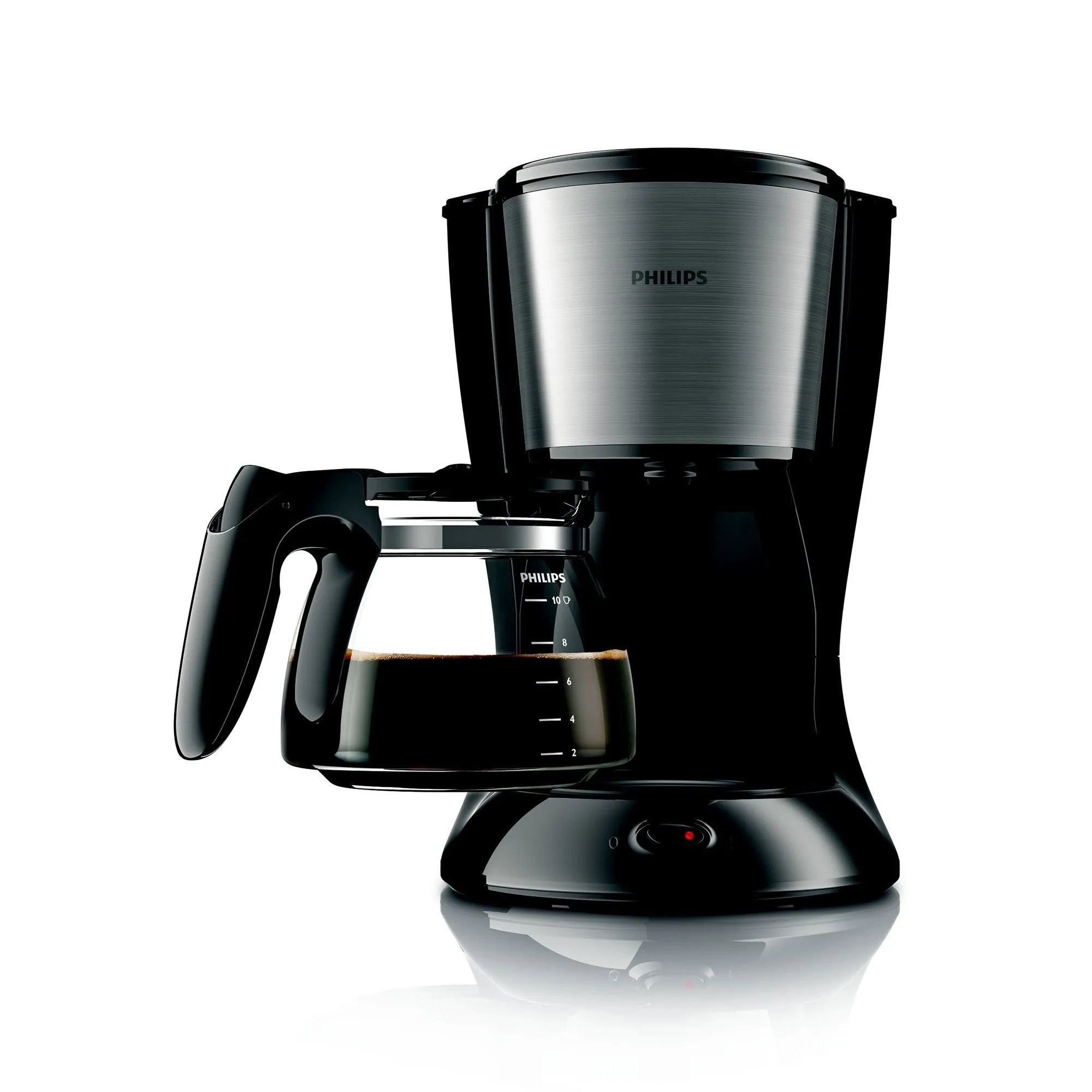 HD7462/20 Daily Collection kaffemaskine, metal/sort, produktbillede 4 af 7, Kaffemaskiner hos HomeNordic