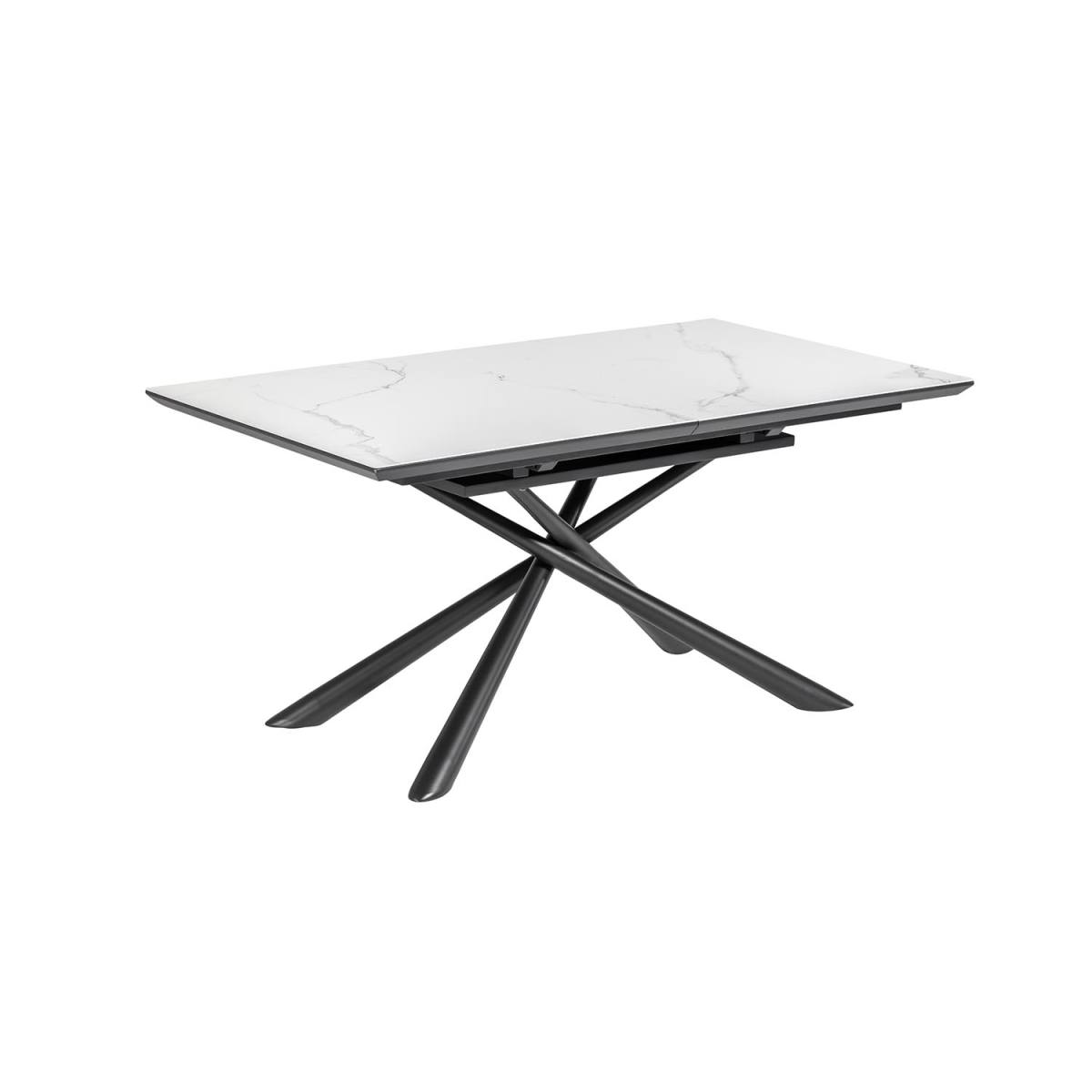 KAVE HOME Theone spisebord, m. butterflybordplade, Spiseborde hos HomeNordic