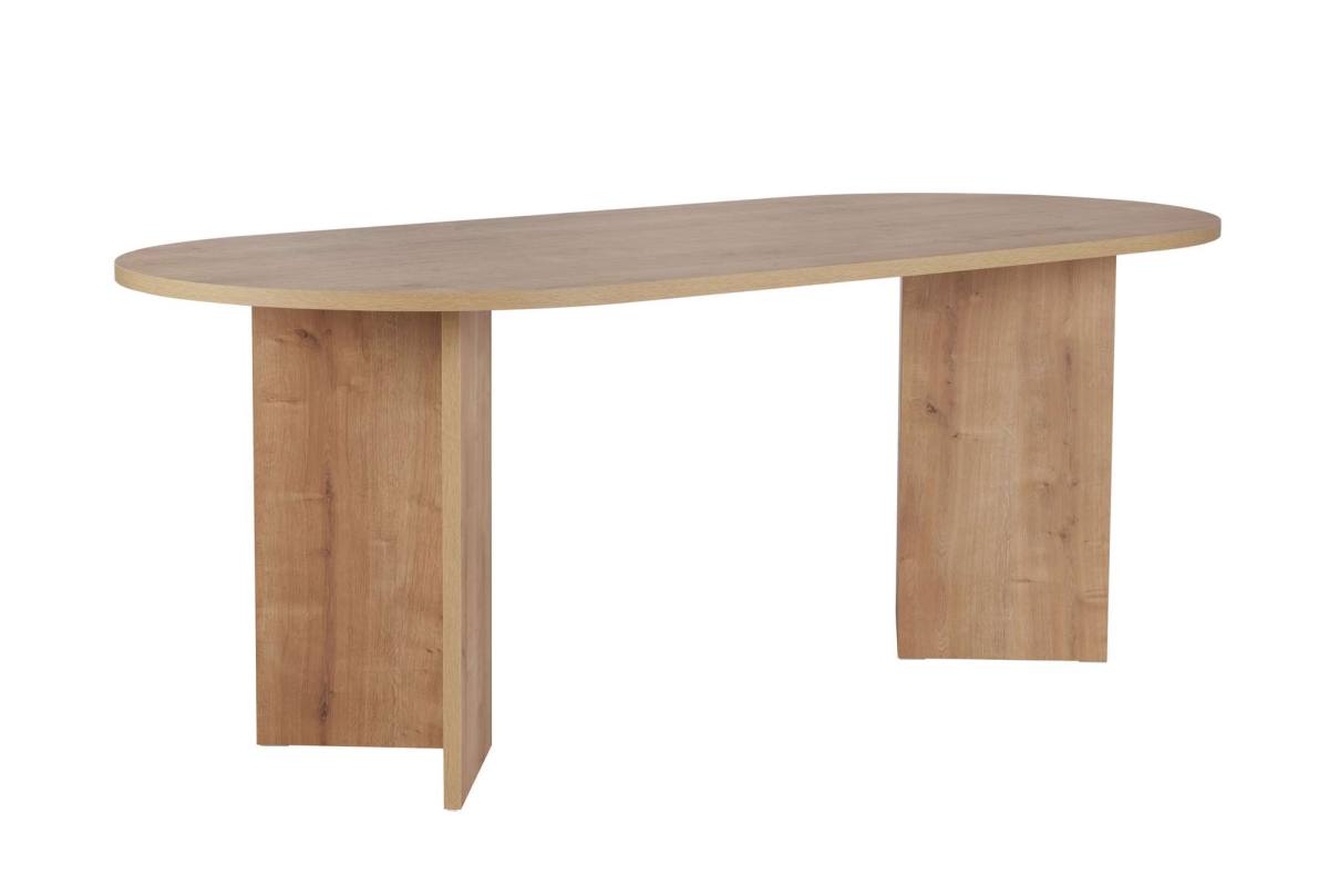 NORDVÄRK Sable spisebord, oval, produktbillede 3 af 10, Spiseborde hos HomeNordic