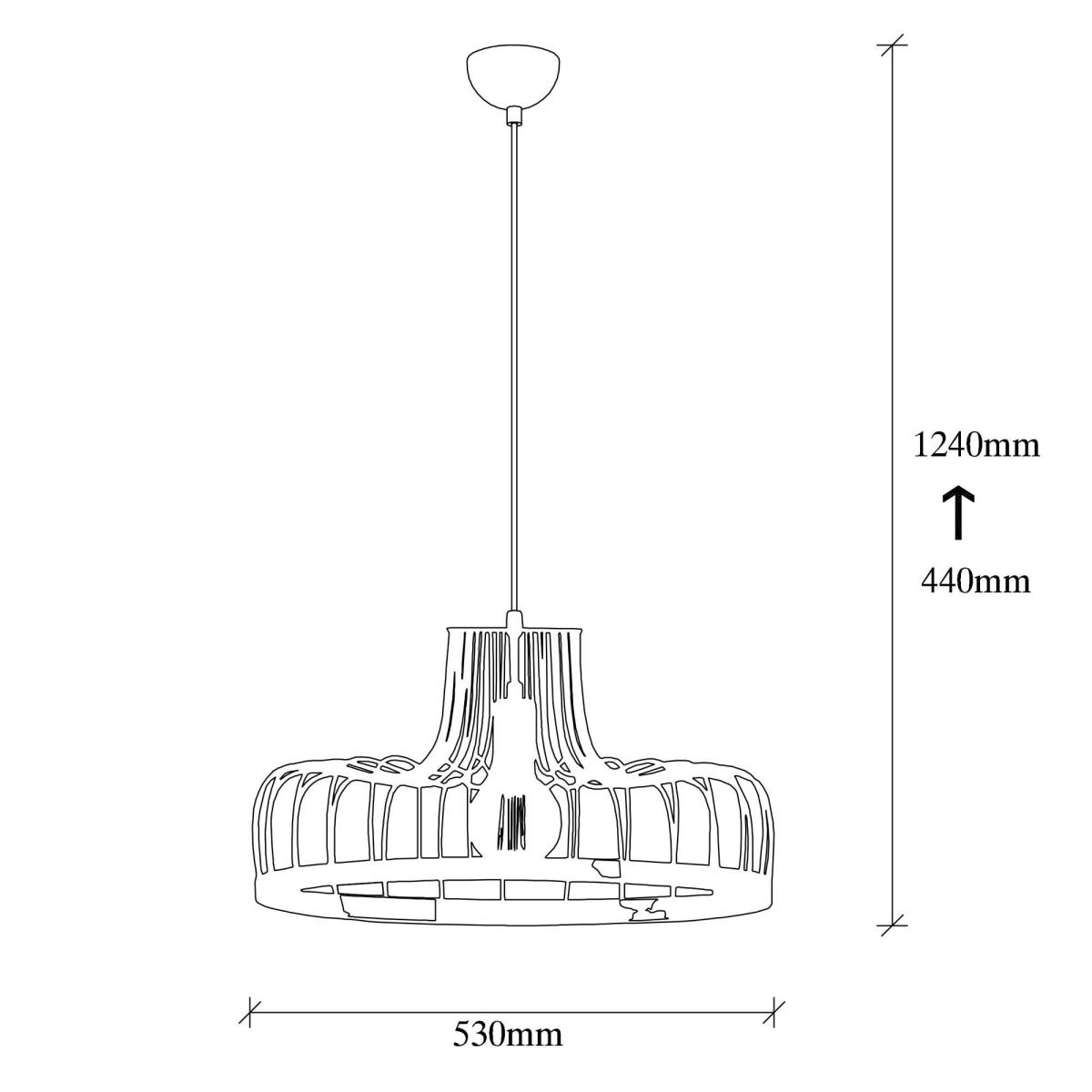 LUMI Valenciennes loftlampe, produktbillede 2 af 6, Loftlamper hos HomeNordic