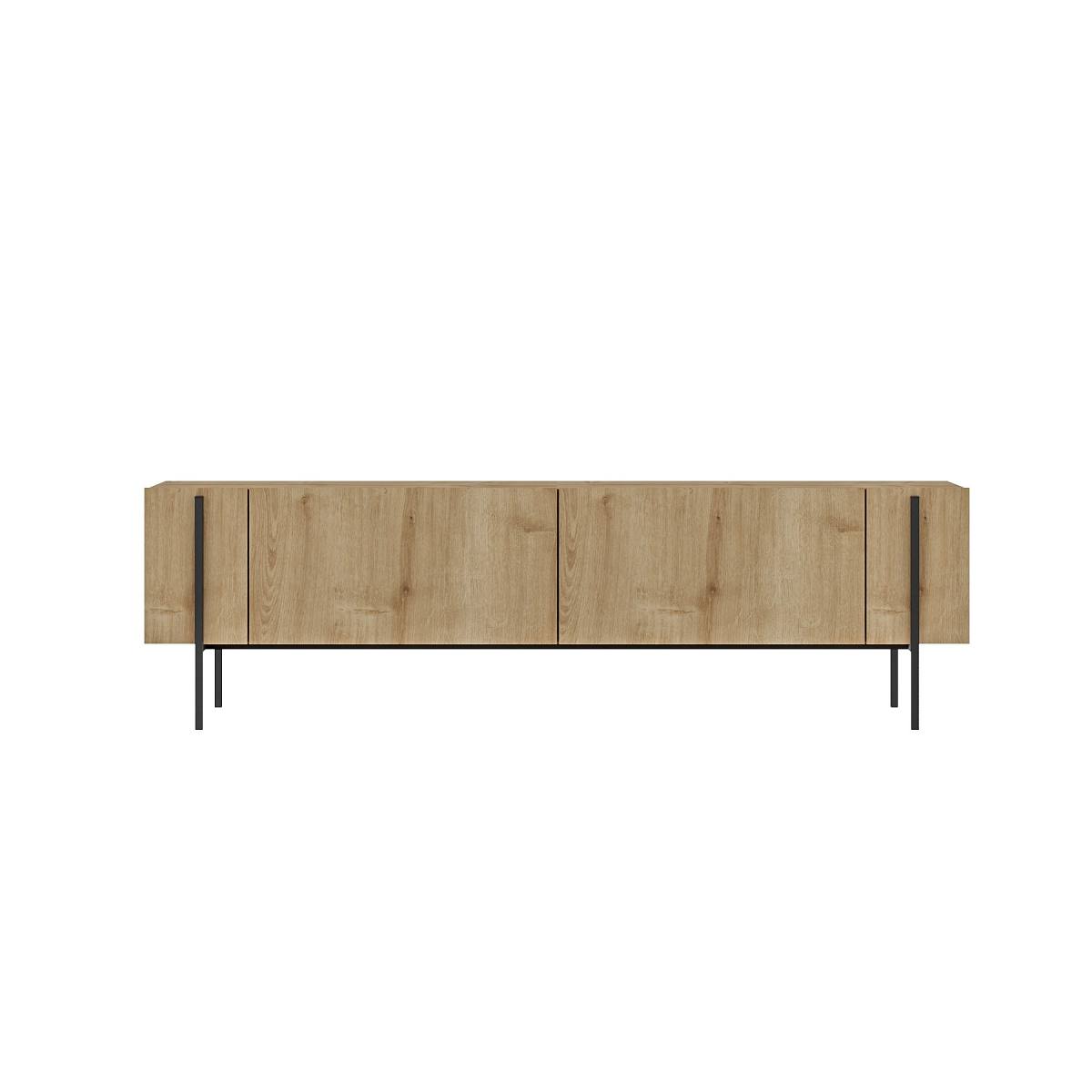 NORDVÄRK Herman TV-bord, m. 2 låger, TV-borde hos HomeNordic