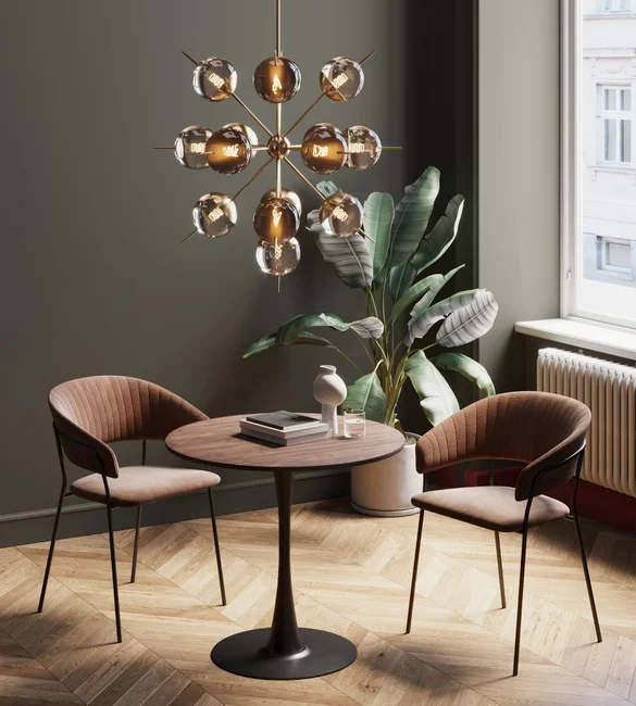 KARE DESIGN Schickeria spisebord, rund, produktbillede 4 af 4, Spiseborde hos HomeNordic