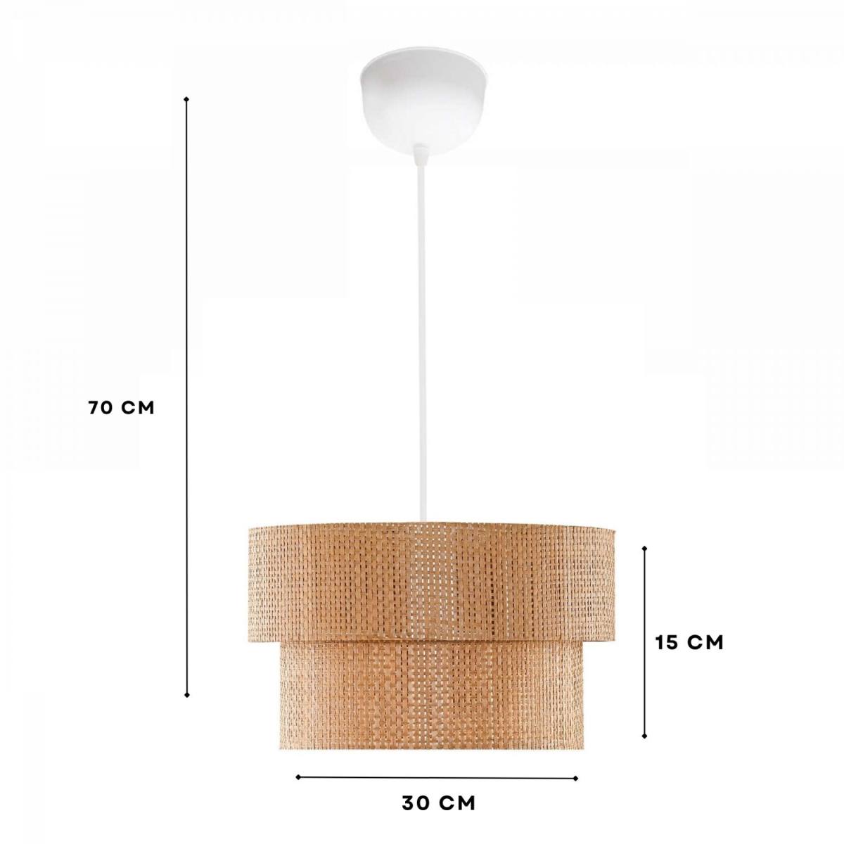 LUMI 242123 loftlampe, justerbar højde, produktbillede 2 af 2, Loftlamper hos HomeNordic
