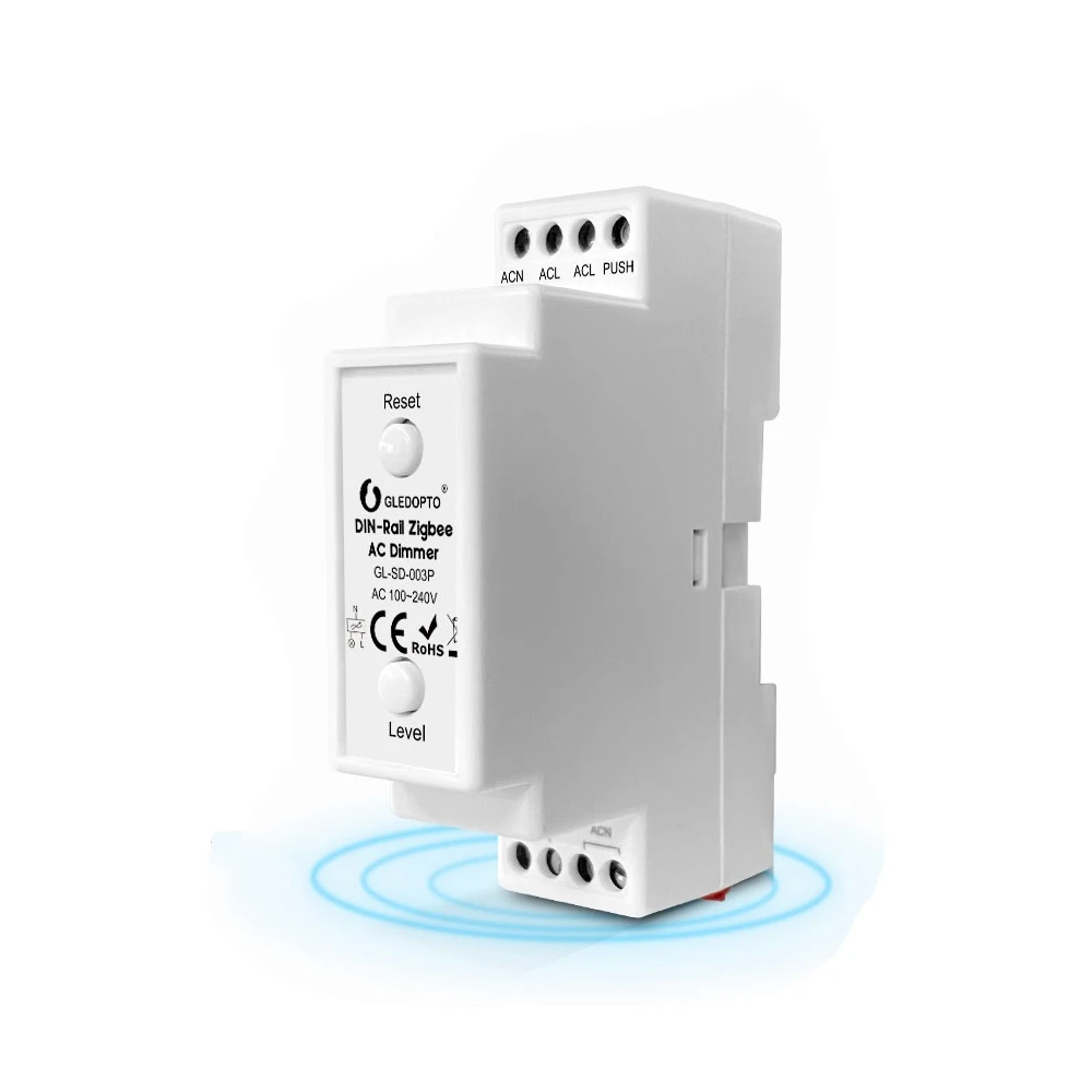 Zigbee dæmper modul til DIN-skinne, Dæmpere hos HomeNordic