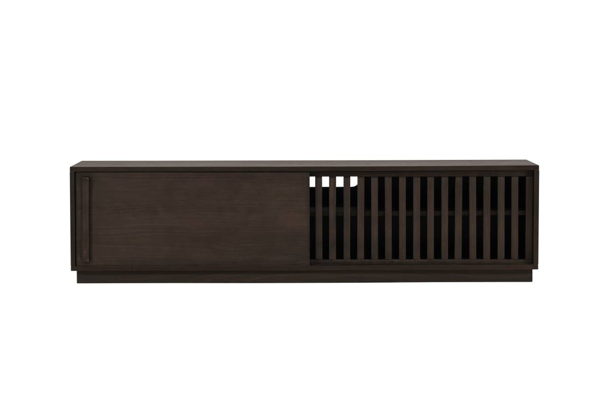VENTURE DESIGN Lugo TV-bænk, m. 2 skydelåger og hylde, produktbillede 4 af 16, TV-borde hos HomeNordic