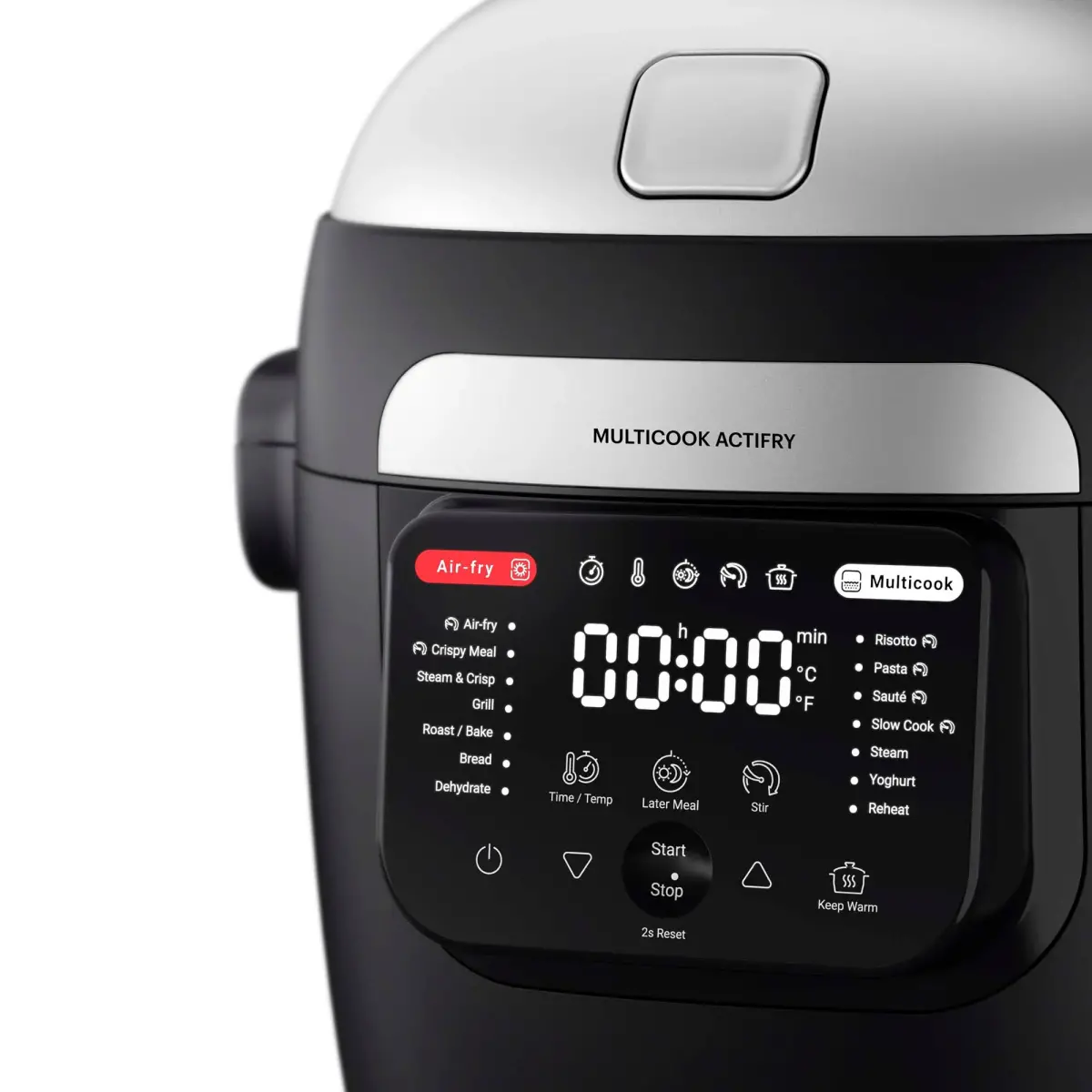 Multicook Actifry multicooker 6 liter, sort, produktbillede 6 af 19, Airfryers hos HomeNordic