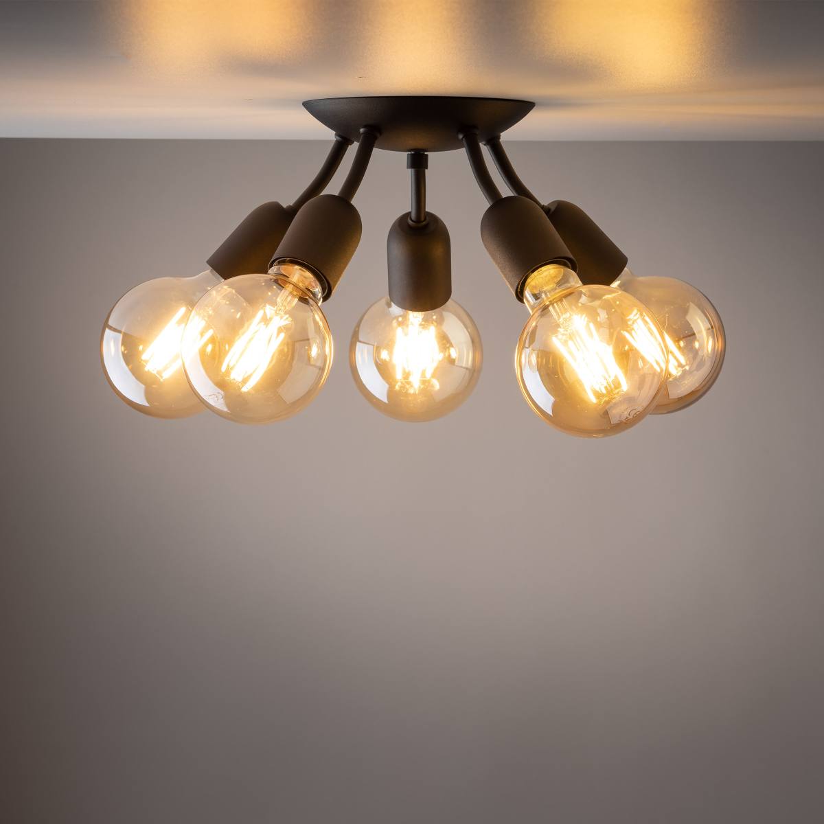 TK Rubio loftlampe, m. plads til 5 pærer, produktbillede 6 af 8, Loftlamper hos HomeNordic