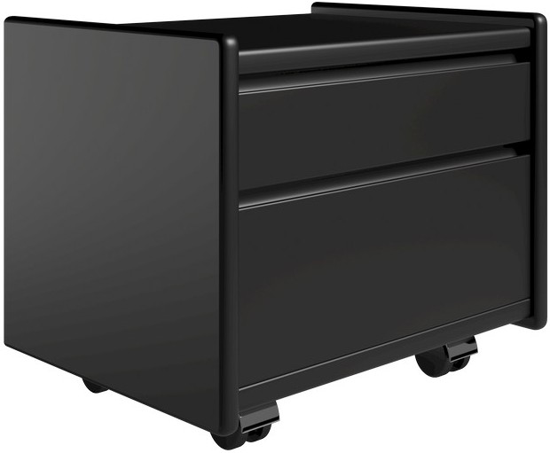 Krone sengebord 50 cm bred lakeret med 2 skuffer, Sengeborde hos HomeNordic