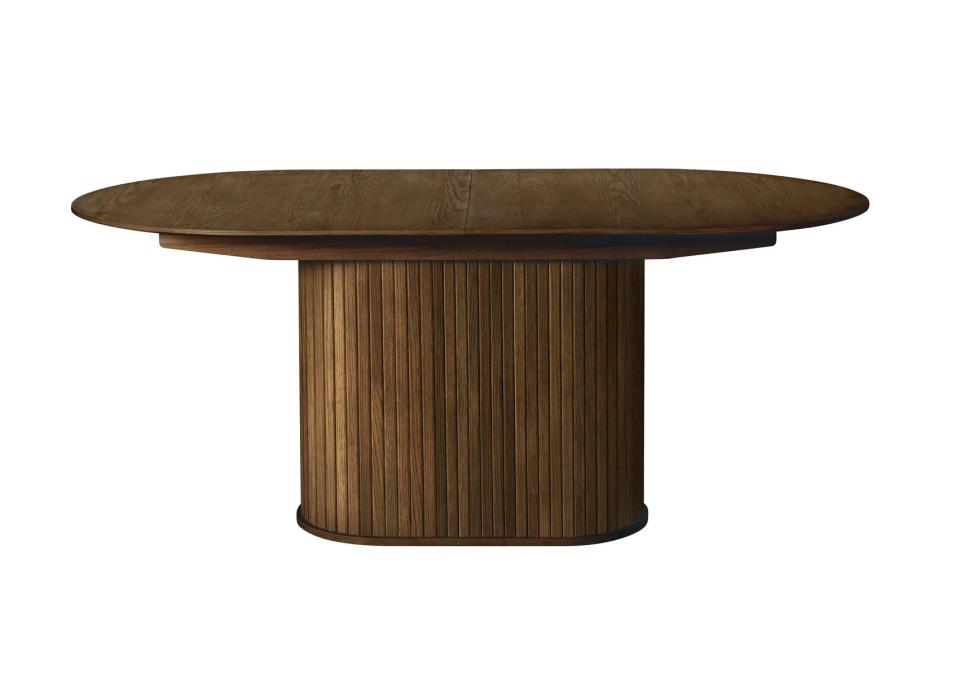 Nola spisebord, m. tillægsplade, oval, produktbillede 2 af 5, Spiseborde hos HomeNordic