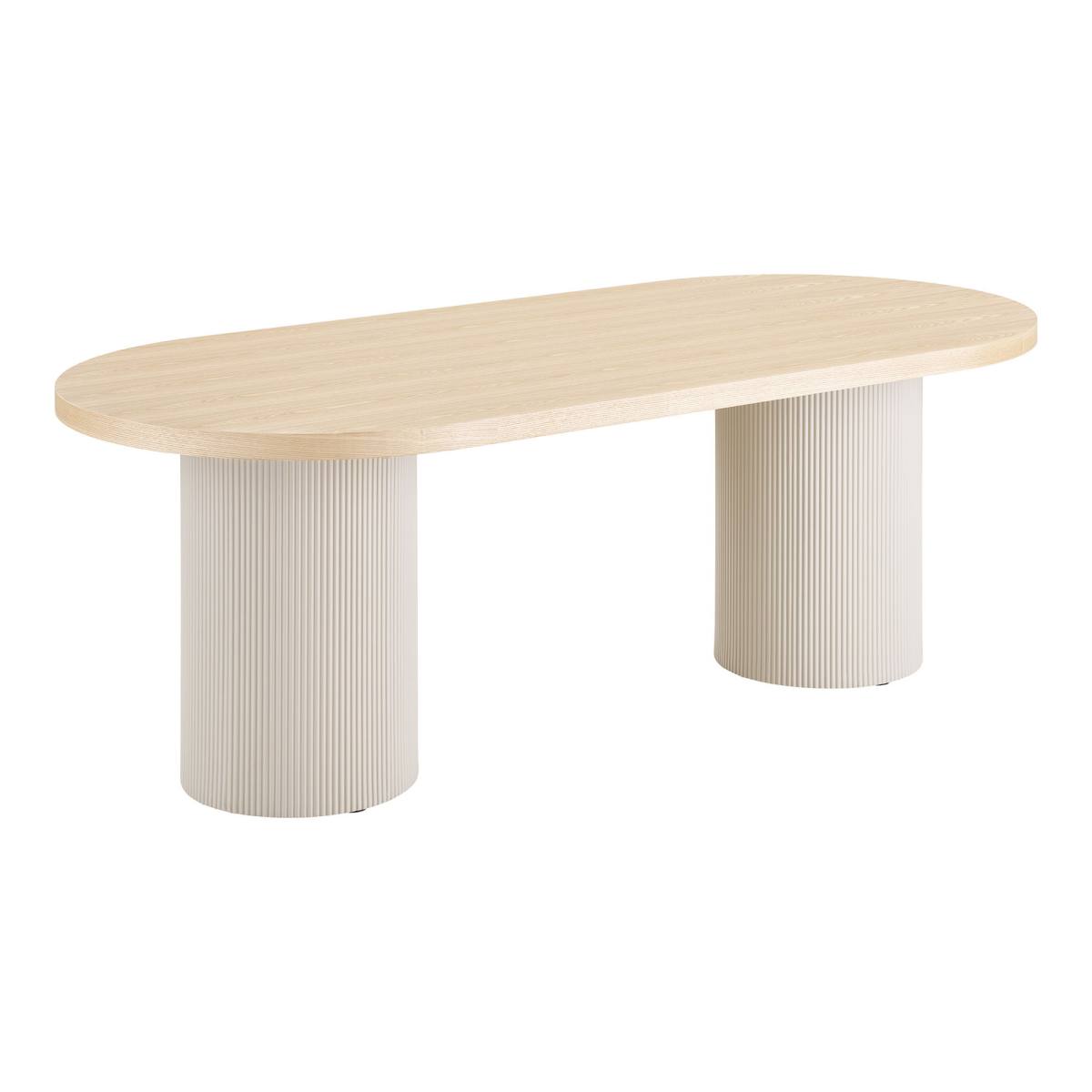 HOUSE NORDIC Solva spisebord, oval, Spiseborde hos HomeNordic