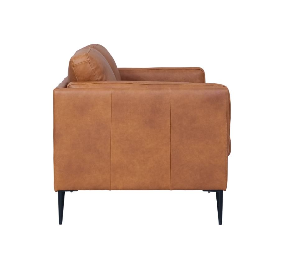 Madrid sofa i brun okselæder, produktbillede 4 af 9, Sofaer hos HomeNordic