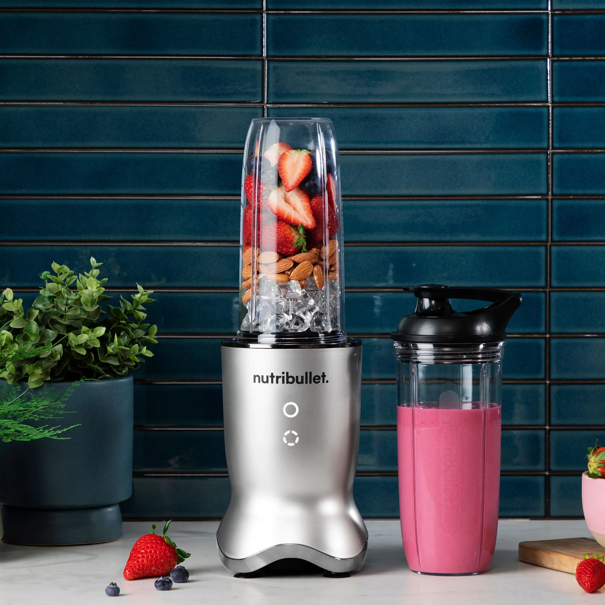 Ultra Personal Blender NB1206S sølv, produktbillede 4 af 6, Blendere hos HomeNordic