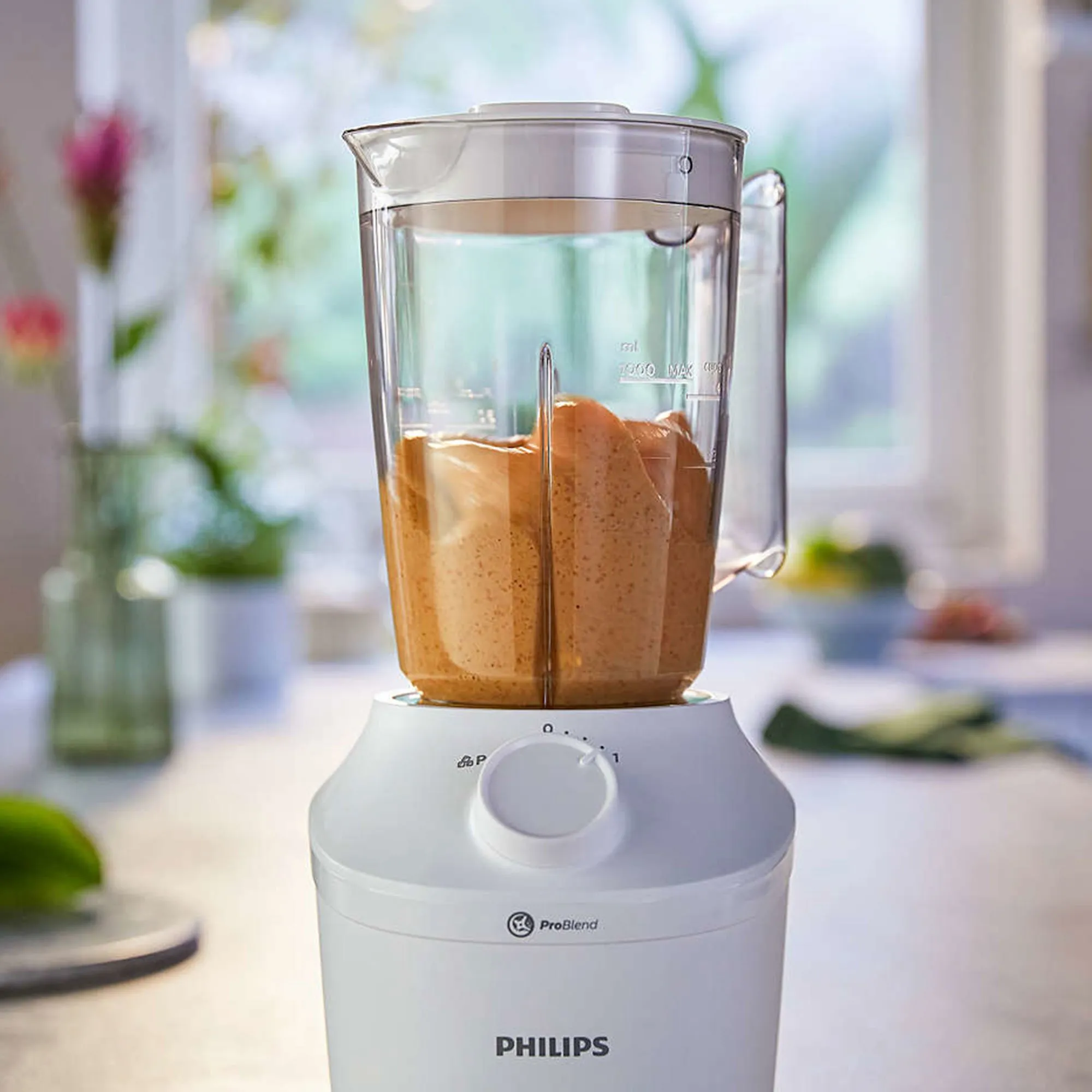 HR2041/00 3000 Series blender, 450 watt, hvid, produktbillede 5 af 10, Blendere hos HomeNordic