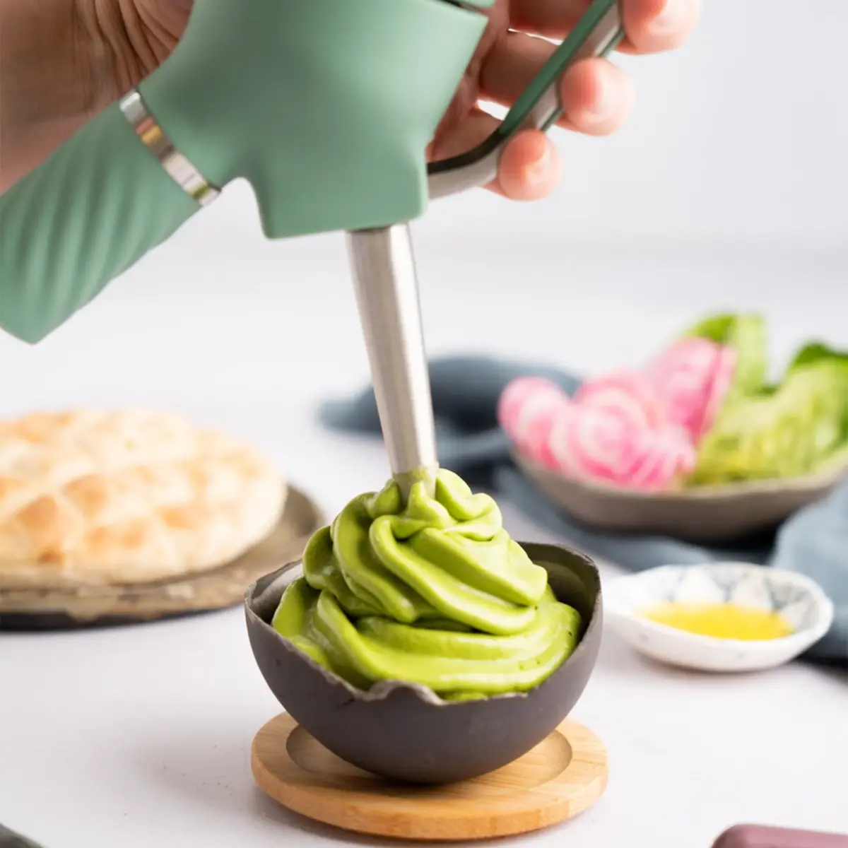 Creative Whip Premium 0,5 liter, wave green, produktbillede 3 af 6, Sifoner hos HomeNordic