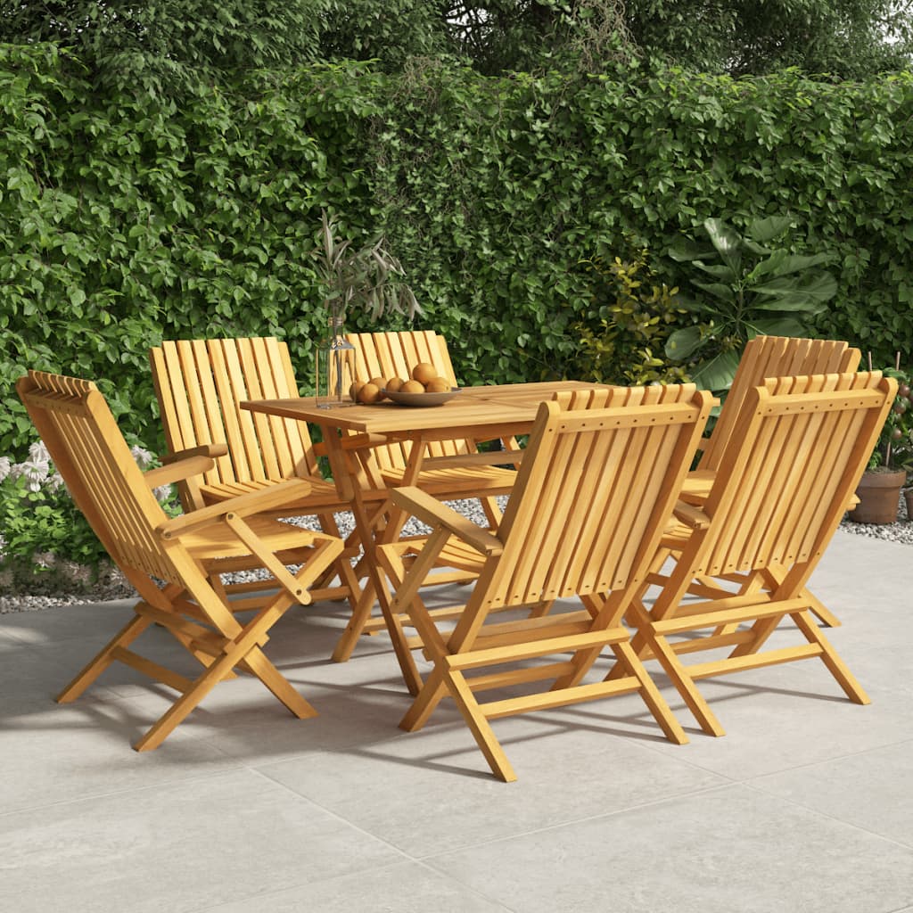 Havestole 61x67x90 Cm Foldbare Massivt Teaktræ, produktbillede 13 af 15, Havestole i teaktræ hos HomeNordic