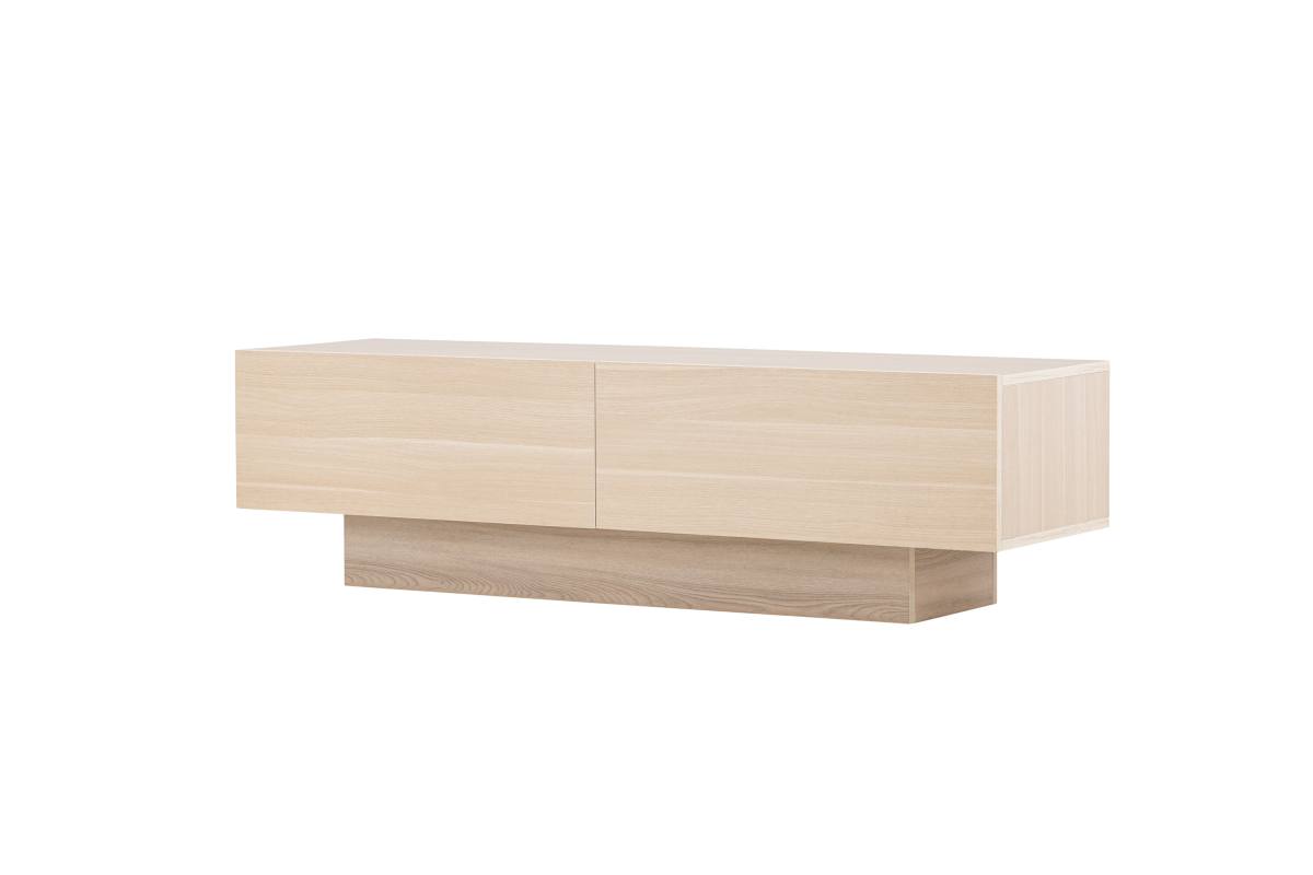 VENTURE DESIGN Cuenca TV-bænk, m. 2 låger og hylde, produktbillede 5 af 17, TV-borde hos HomeNordic