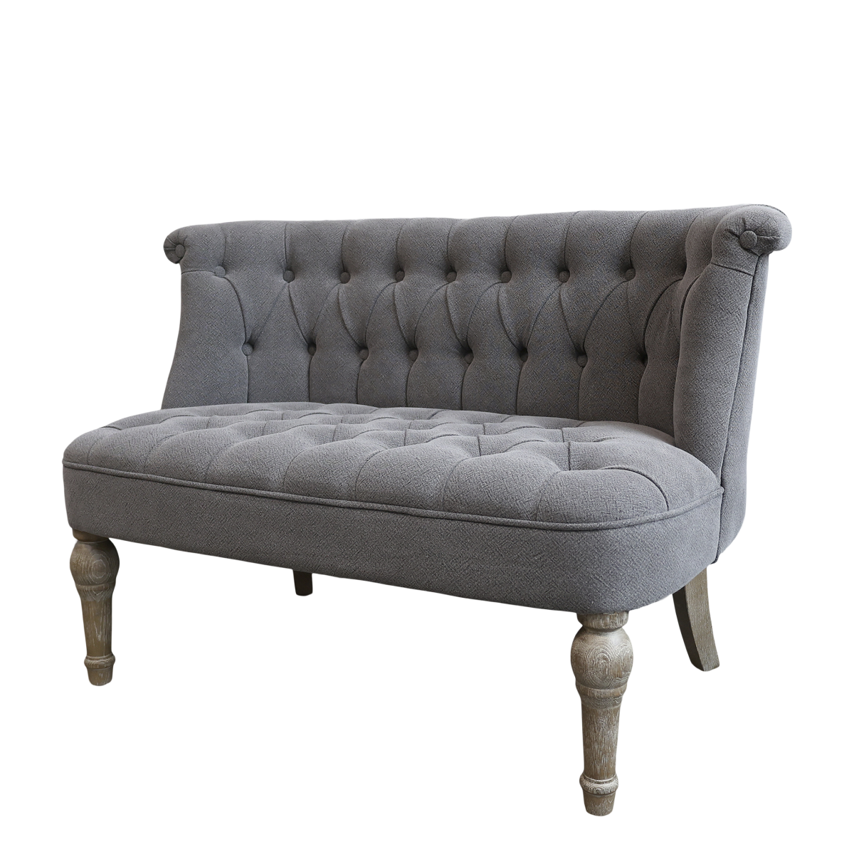 CHIC ANTIQUE FRANSK SOFA M./GRÅ/HØRSTOF, produktbillede 2 af 7, Sofaer hos HomeNordic