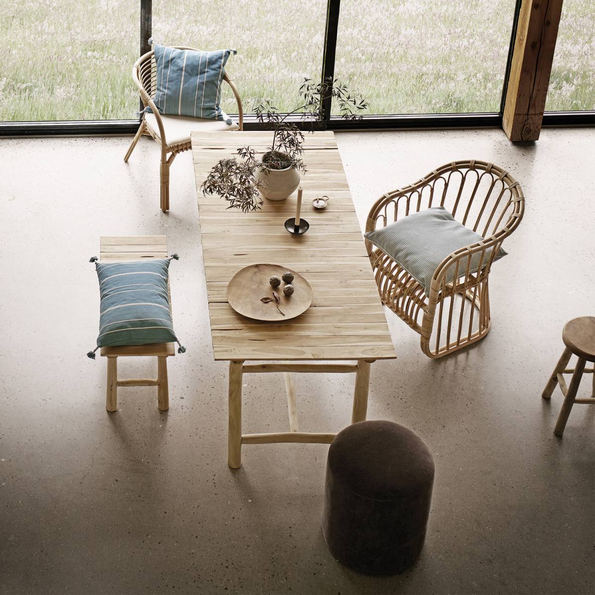 TINE K HOME JATI BORD TEAK, Spiseborde hos HomeNordic