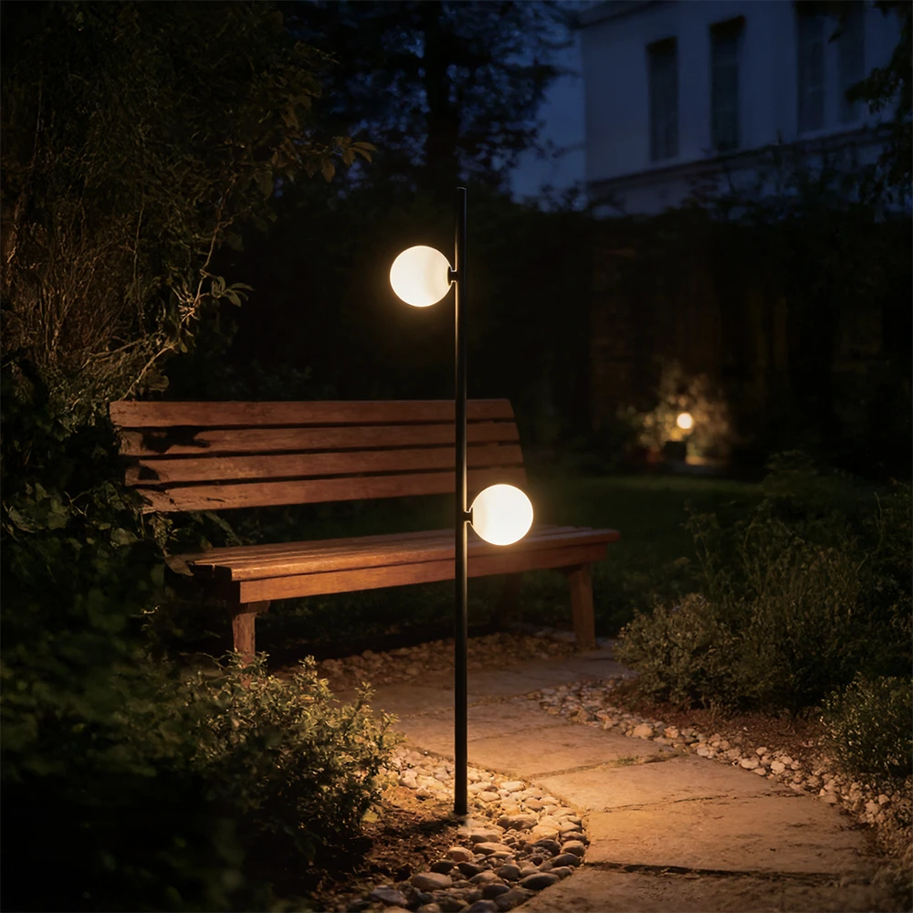 2 stk. 3W LED havelampe, Udendørslamper hos HomeNordic