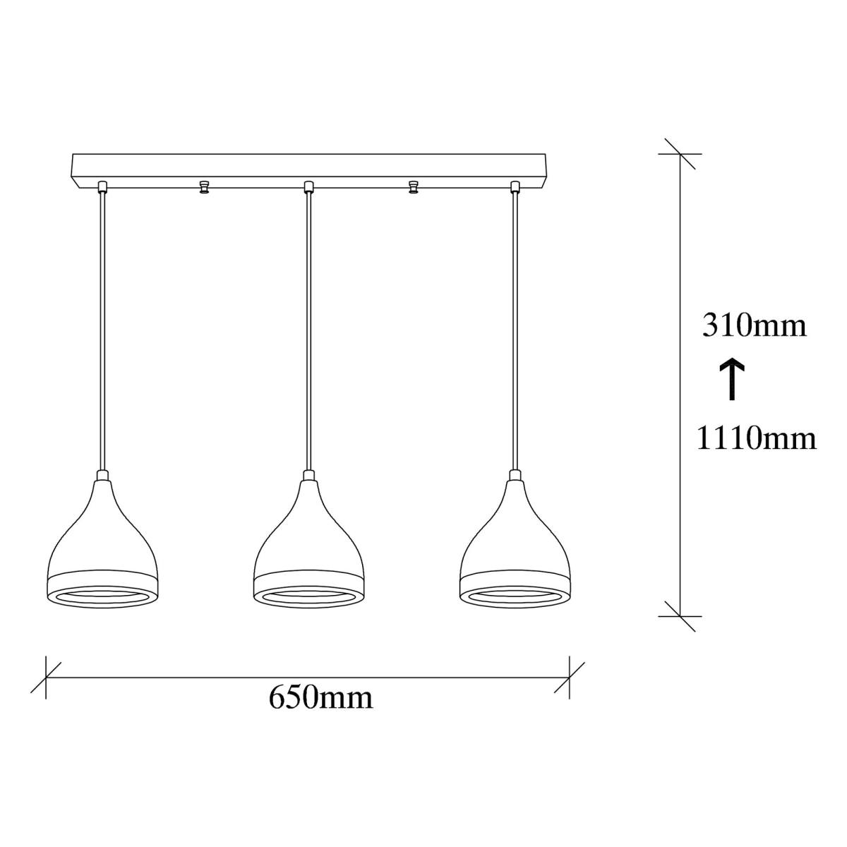 LUMI loftlampe, produktbillede 2 af 5, Loftlamper hos HomeNordic