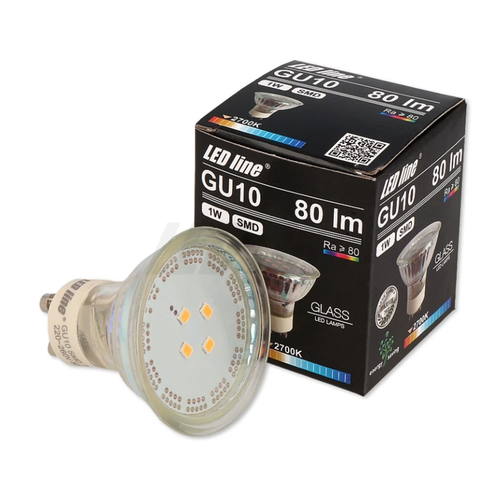 GU10 1W Grøn LED spot, Pærer hos HomeNordic