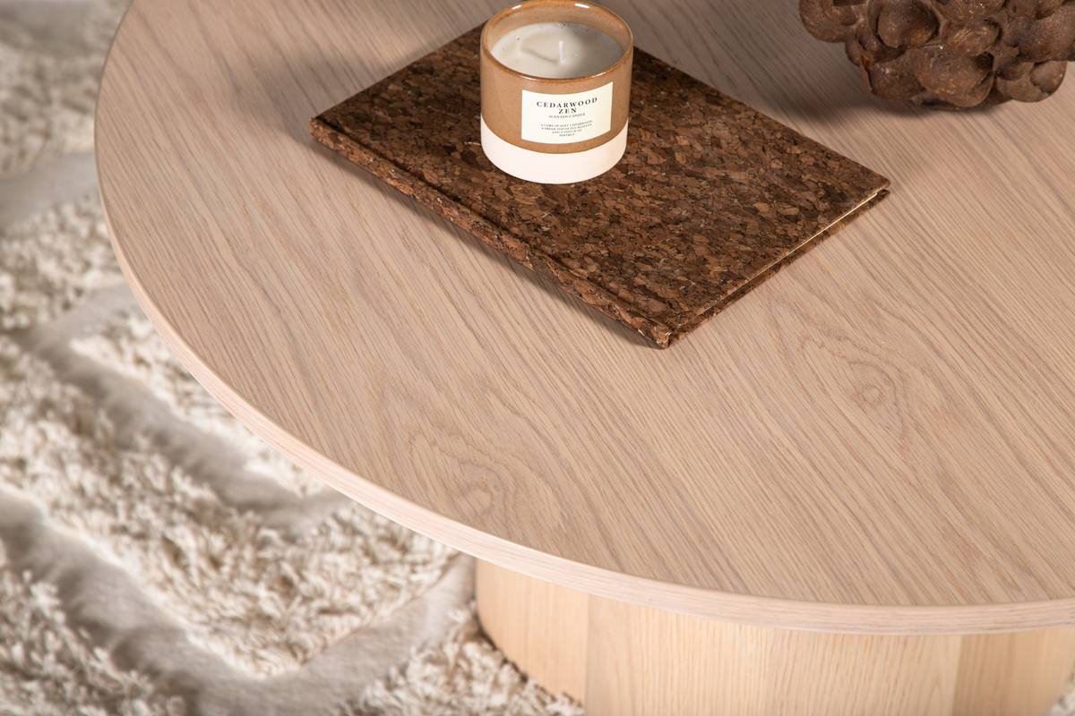 Just- Sofabord i lys ege finer, produktbillede 5 af 5, Moderne designs hos HomeNordic