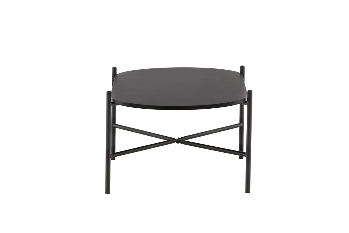 Pebber - Sofabord i sort metal og malet MDF plade, produktbillede 7 af 9, Moderne designs hos HomeNordic
