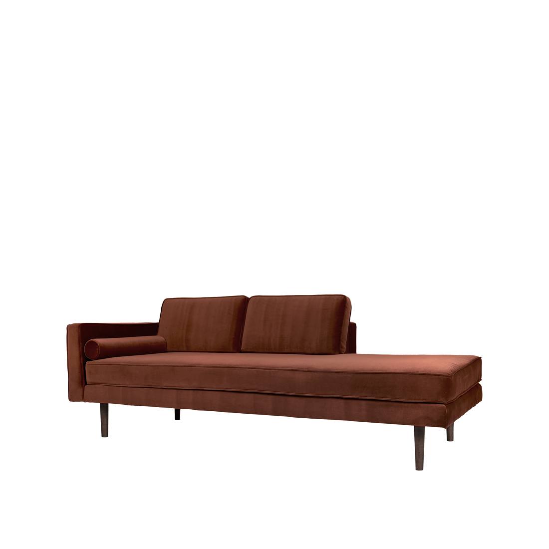 BROSTE CPH CHAISELONG VENSTREVENDT CARAMEL CAFE, produktbillede 4 af 4, Sofaer hos HomeNordic