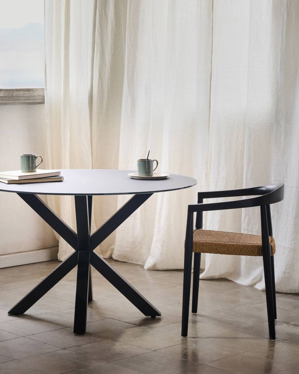 KAVE HOME Argo sofabord, rund, produktbillede 4 af 4, Sofaborde hos HomeNordic