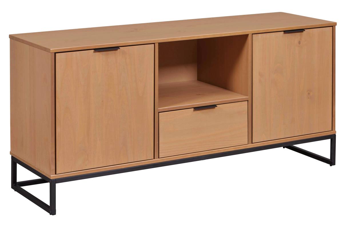 NORDIC LIVING COLLECTION Vivo TV-bord, m. 2 låger, 1 skuffe, 2 hylder, TV-borde hos HomeNordic