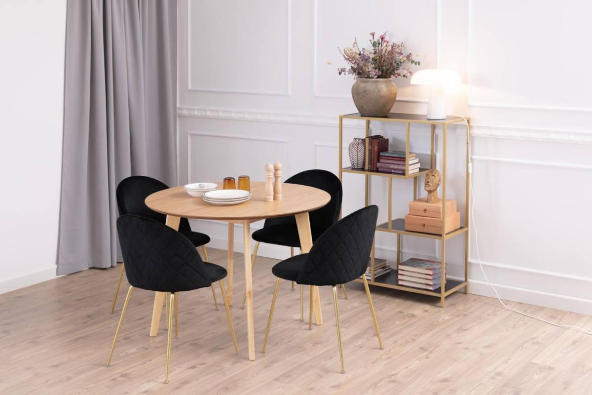 ACT NORDIC Roxby spisebord, rund, produktbillede 8 af 9, Spiseborde hos HomeNordic