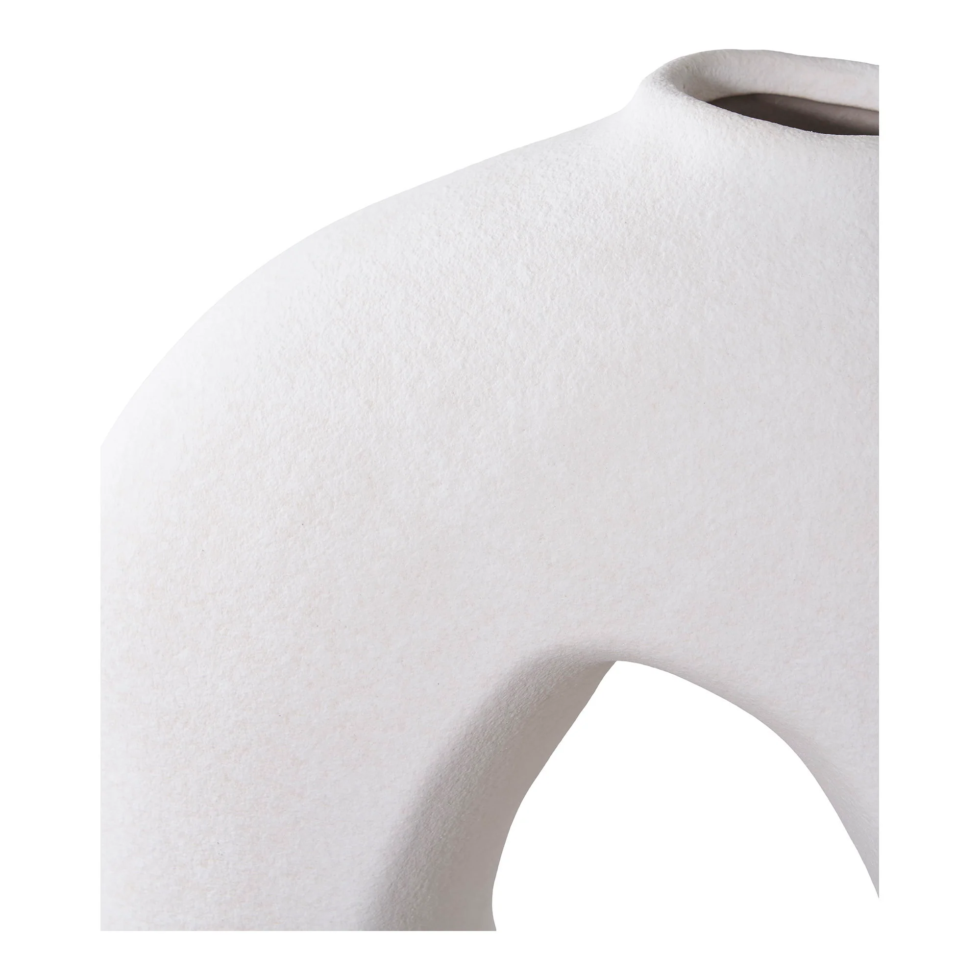 Vase - Vase, Keramik, Hvid 24X10,5X27,8 Cm, produktbillede 4 af 7, Vaser hos HomeNordic