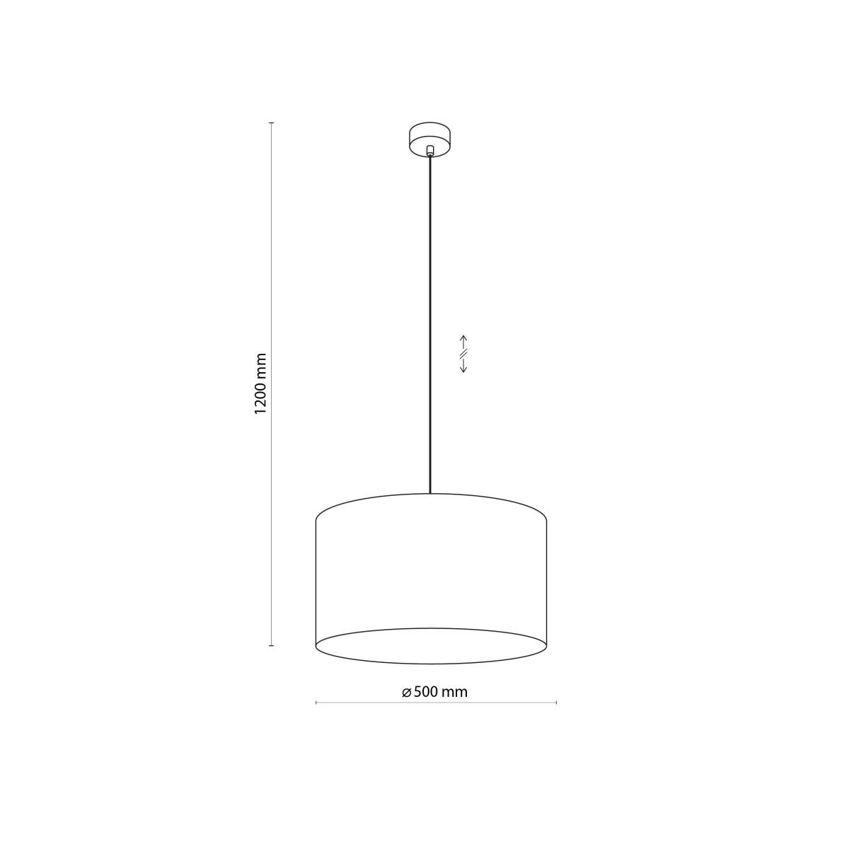 TK Moreno loftlampe 500, produktbillede 2 af 8, Loftlamper hos HomeNordic